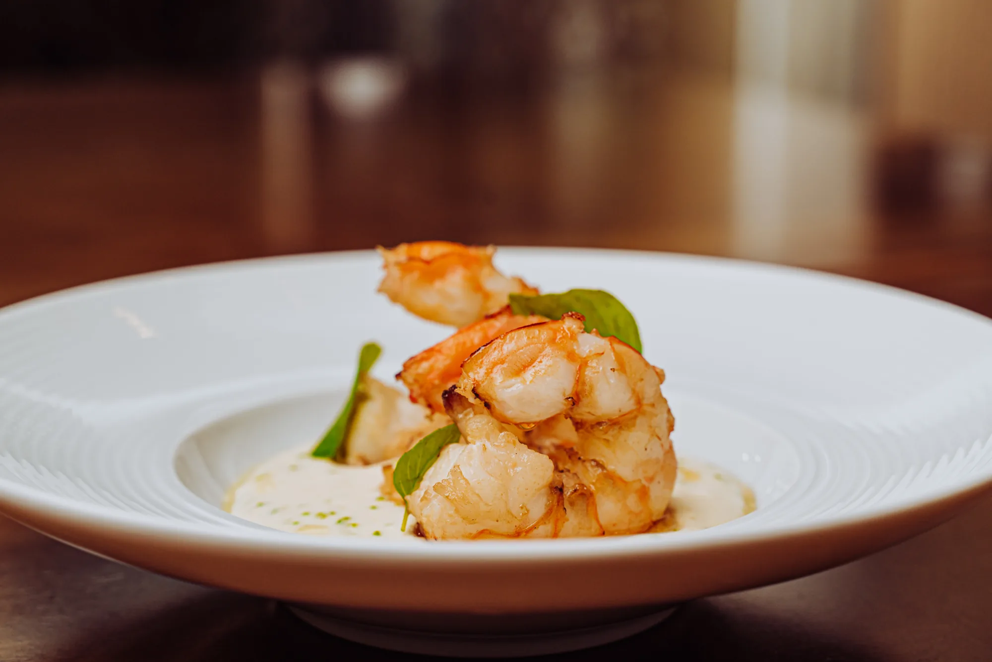 Prato autoral com técnica gastronômica